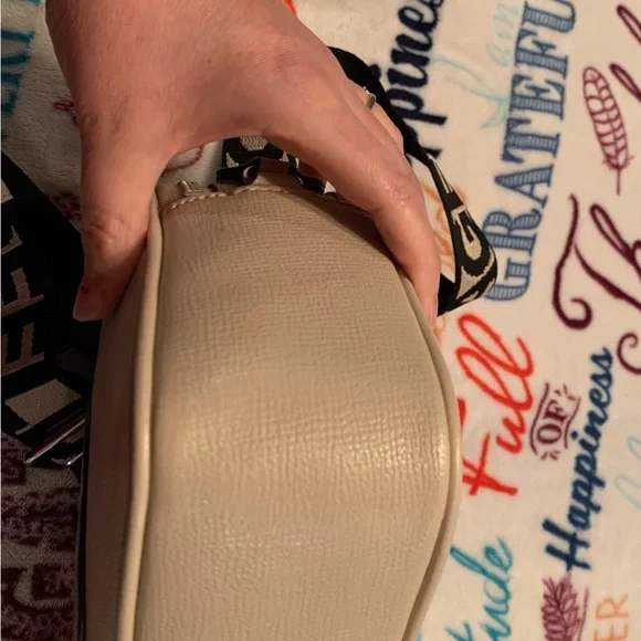 Karl Lagerfeld Paris Beige Crossbody Bag. NWT. - Picture 8 of 16